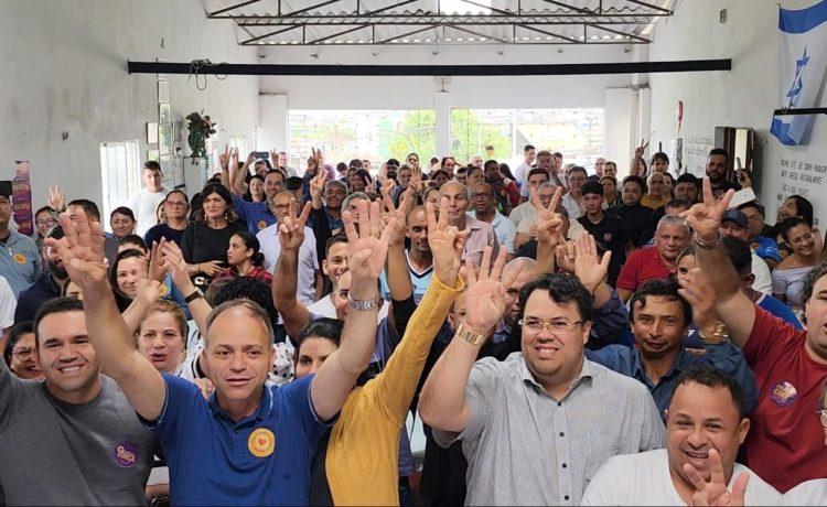 Bruno Faustino reúne lideranças e junto a Jhonny Bezerra debate problemas de CG