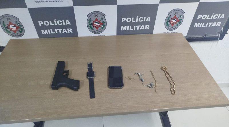 Polícia Militar apreende adolescente que usava réplica de pistola para cometer infracionais em bairro da orla da Capital