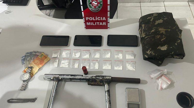 Polícia Militar prende quadrilha suspeita de assalto e tráfico em Cruz do Espírito Santo