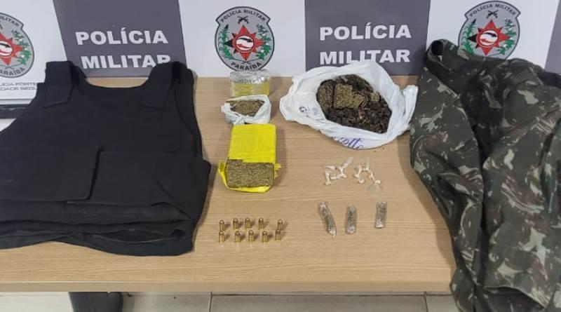 Ações de segurança apreendem drogas e localizam criminosos na grande JP