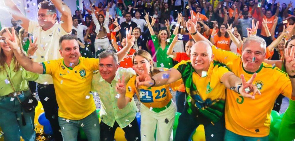 Artur Bolinha (Novo) e Annelise Meneguesso (PL) são confirmados em convenção para candidatura a prefeito e vice em Campina Grande