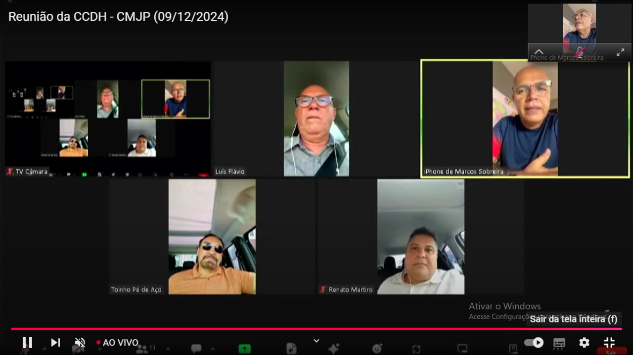 Comissão da CMJP acata entrada franca de acompanhante de pessoas com deficiência em locais destinados à diversão