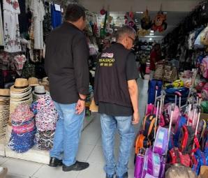 Operação conjunta: Procon-JP participa de ação para coibir venda irregular de réplicas de arma com munição em gel