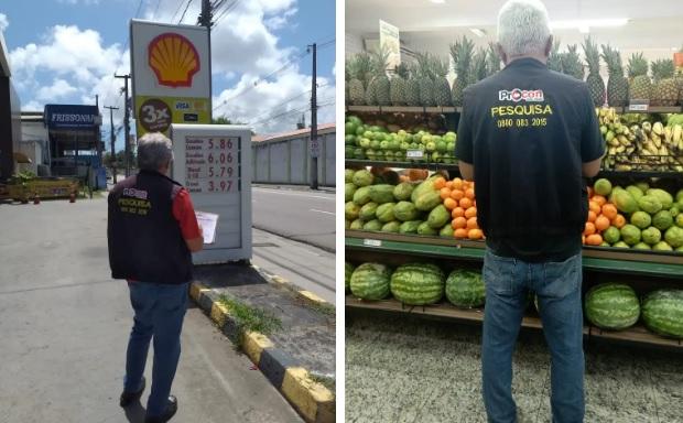 Procon-JP realiza 164 pesquisas de preços em 2024; levantamentos para combustíveis chegam a 49