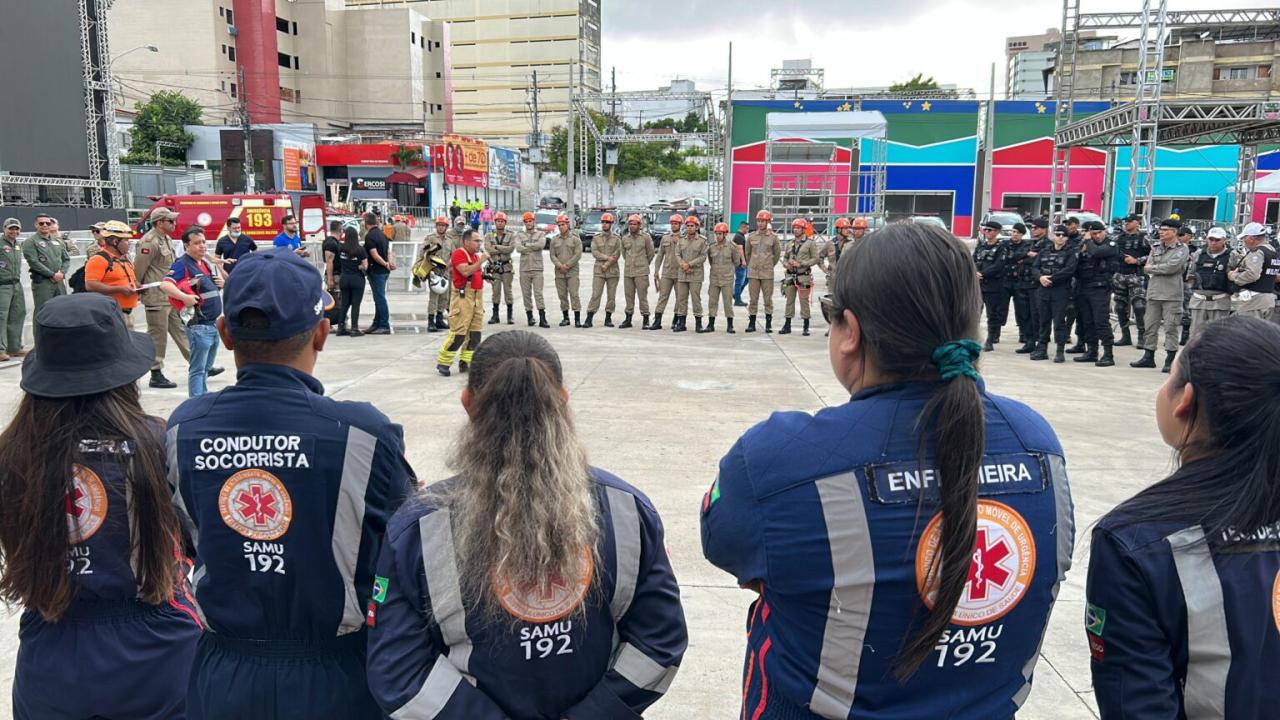 SAMU e STTP participam neste domingo de exercício simulado de emergência em shopping de Campina Grande