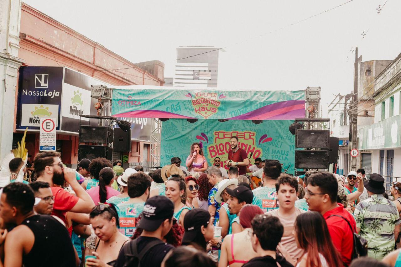 Campina Folia: Bloquinho da Haus agita final de semana de pré-carnaval em Campina Grande