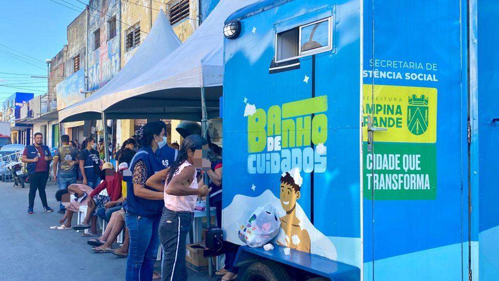 Prefeitura de Campina Grande contabiliza cerca de 75 mil serviços prestados em 2024 às pessoas em situação de rua
