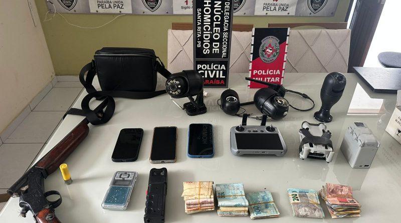 RESPOSTA: Polícias Militar e Civil prendem grupo criminoso apontado por homicídio em Santa Rita