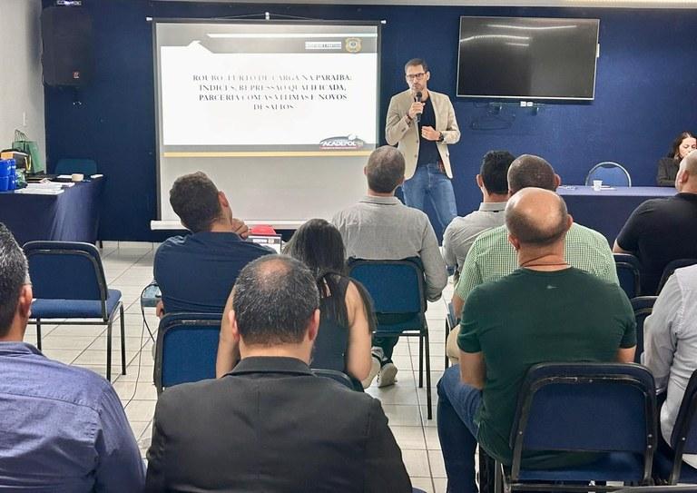 INVESTIGAÇÃO: Com redução de 60% no roubo de cargas, Polícia Civil foi destaque em evento com representantes de grandes empresas em João Pessoa
