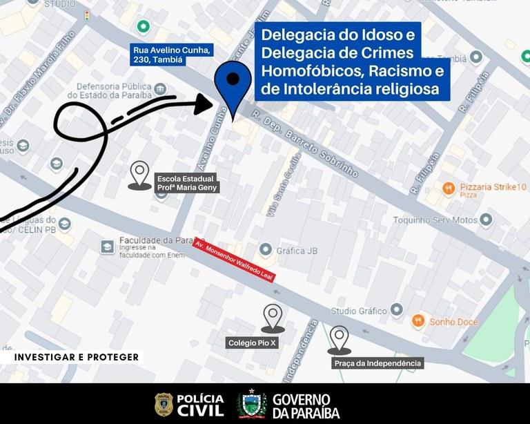 NOVA SEDE: Delegacias do Idoso e de Crimes Homofóbicos, Racismo e de Intolerância religiosa estão em novo endereço