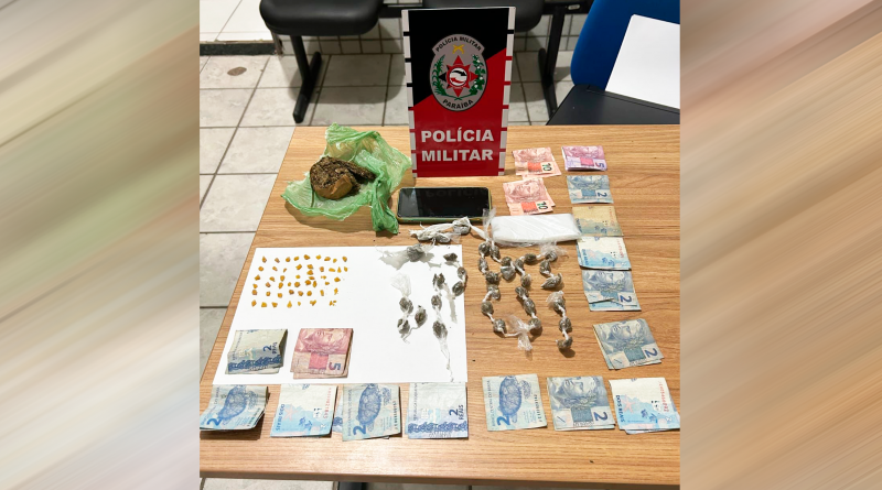 Operação Força Total: Polícia Militar prende dois suspeitos por tráfico de drogas em Guarabira