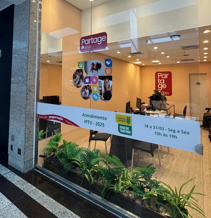 Prefeitura instala no Partage Shopping sala de atendimento exclusiva para emissão do IPTU 2025