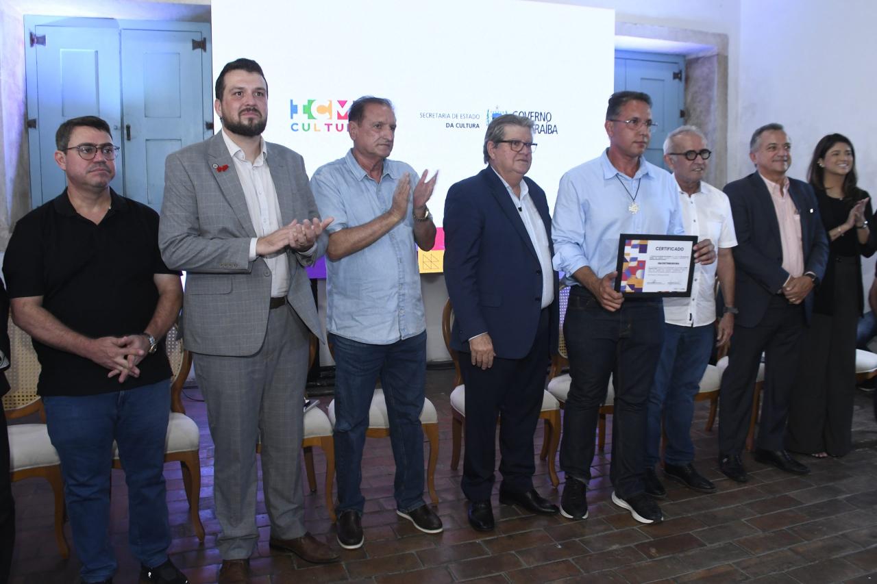 Presidente da CMJP acompanha lançamento de editais de incentivo ao Centro Histórico
