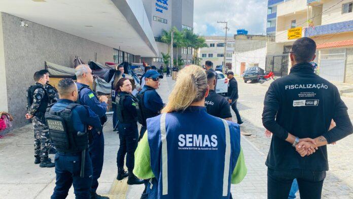 Prefeitura de Campina Grande realiza operação para abrigar pessoas em situação de rua