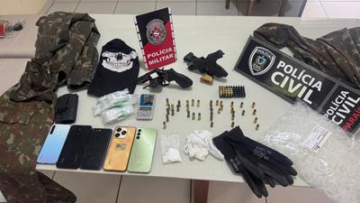 EM SANTA RITA: Investigação da Polícia Civil resulta em três homens presos e armas apreendidas