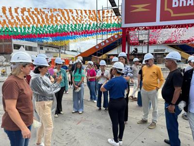 O Maior São João do Mundo: representantes do Trade Turístico de Campina Grande realizam visita técnica no Parque do Povo