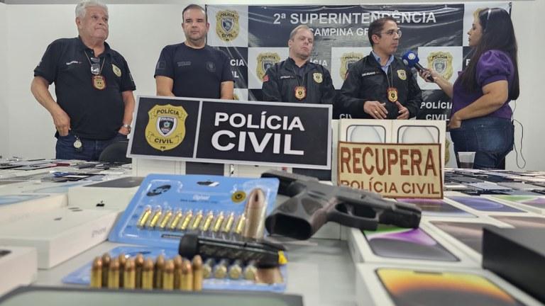 INVESTIGAÇÃO: Com nova operação em Campina Grande, Polícia Civil se aproxima de dois mil aparelhos celulares apreendidos