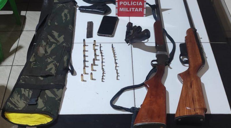 Polícia Militar descobre bar que era esconderijo de armas em Bonito de Santa Fé