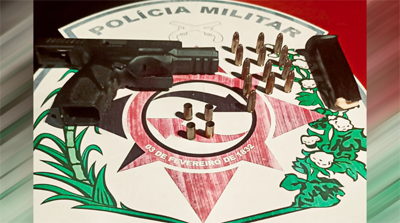 Polícia Militar prende homem por violência doméstica e apreende arma de fogo em Ibiara