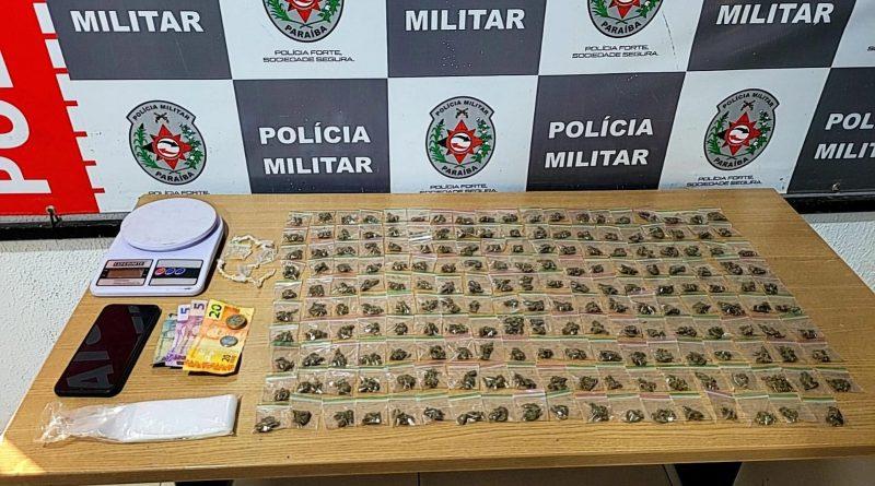 Suspeito de tráfico é preso durante incursão em comunidade de João Pessoa