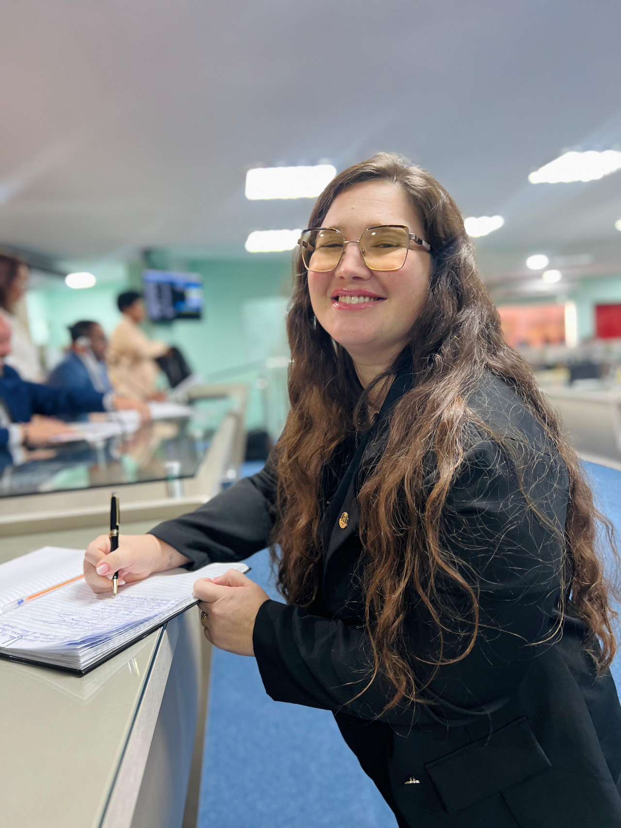 De volta à Câmara, Vereadora Pâmela Vital reforça compromisso com as pautas sociais e protocola nove projetos de lei