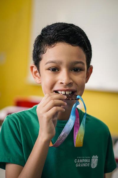 Estudantes da Rede Municipal de Campina Grande conquistam medalhas de ouro, prata e bronze, na Olimpíada Mandacaru de Matemática