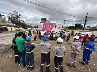 Fios Soltos: Procon de Campina Grande acompanha ação de reordenamento da fiação em postes do Município