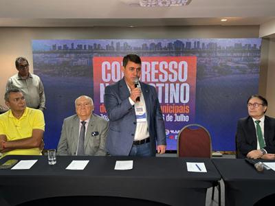 Presidente da CMJP participa de Congresso Nordestino de Legislativos Municipais
