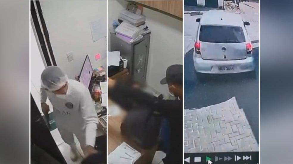 R$ 100 mil levados: assaltantes atacam supermercado nos Bancários e fogem em carro roubado.