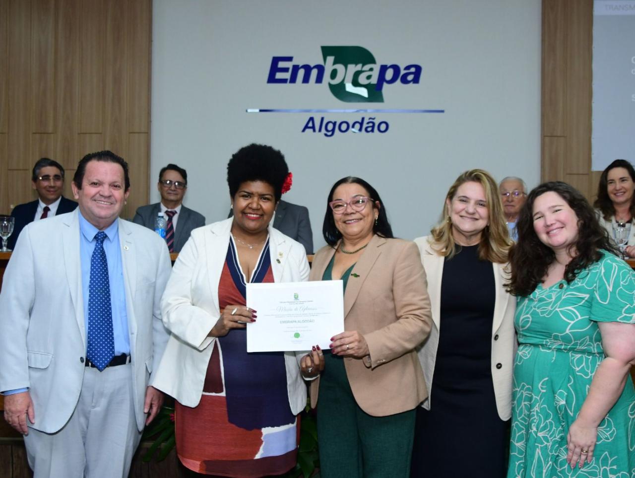 Ciência segue em destaque na Rainha da Borborema com posse da chefe-geral da Embrapa Algodão