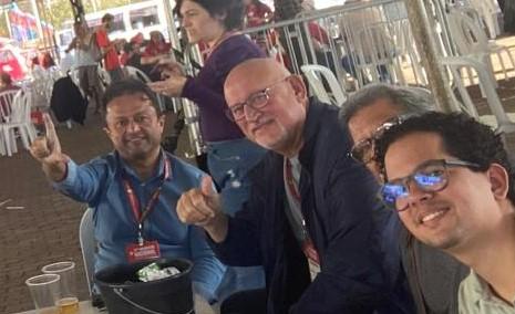 Em reunião do PT Nacional, presidente e vereador de João Pessoa defendem voto João-Veneziano