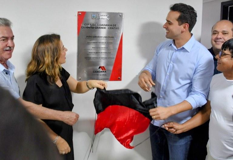 Lucas Ribeiro entrega Casa da Cidadania, abre Agosto das Juventudes e inspeciona obras do Hospital da Mulher em Campina Grande