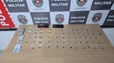 PM desarticula trio que estaria atuando no tráfico em bairro de João Pessoa