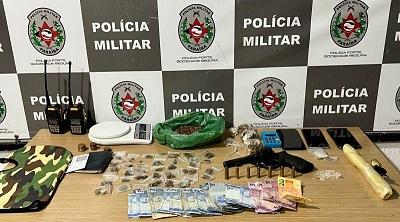 Acusado de tráfico é preso com arma de fogo no Miramar, em João Pessoa