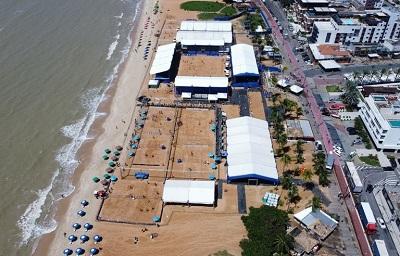 Arena Paraíba World Beach Games recebe delegação que representa o Estado nos Jogos da Juventude