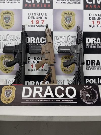 INVESTIGAÇÃO: Polícia Civil da Paraíba apreende um fuzil a cada 37 dias, dentro e fora do estado