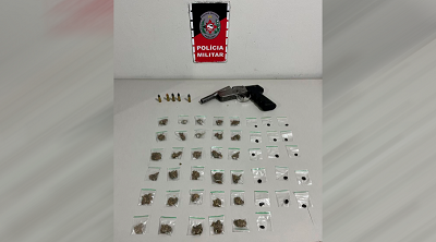 PM encerra festa após encontrar arma e drogas em Bayeux
