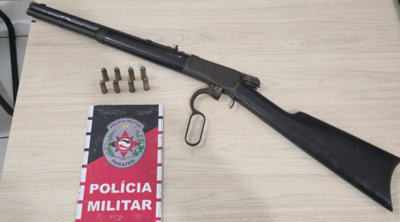 Polícia Militar prende homem com arma de fogo, após ser denunciado por violência doméstica em Sapé