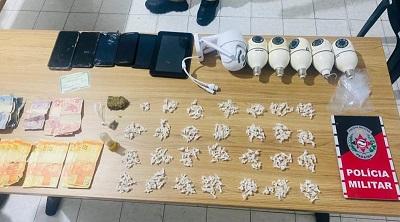 Suspeito de atuar no tráfico é preso durante ação policial na cidade de Pombal