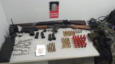 PM frustra ataque de facção, apreende quatro armas de fogo e cerca de 160 munições em Bayeux