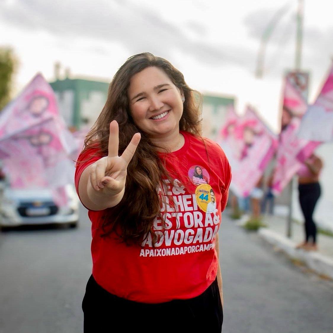 Vereadora Pâmela Vital destacou o compromisso com as pautas sociais e celebrou as conquistas deste primeiro ano de mandato