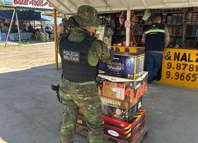 Sudema integra operação conjunta para coibir venda irregular de fogos com estampido no Réveillon