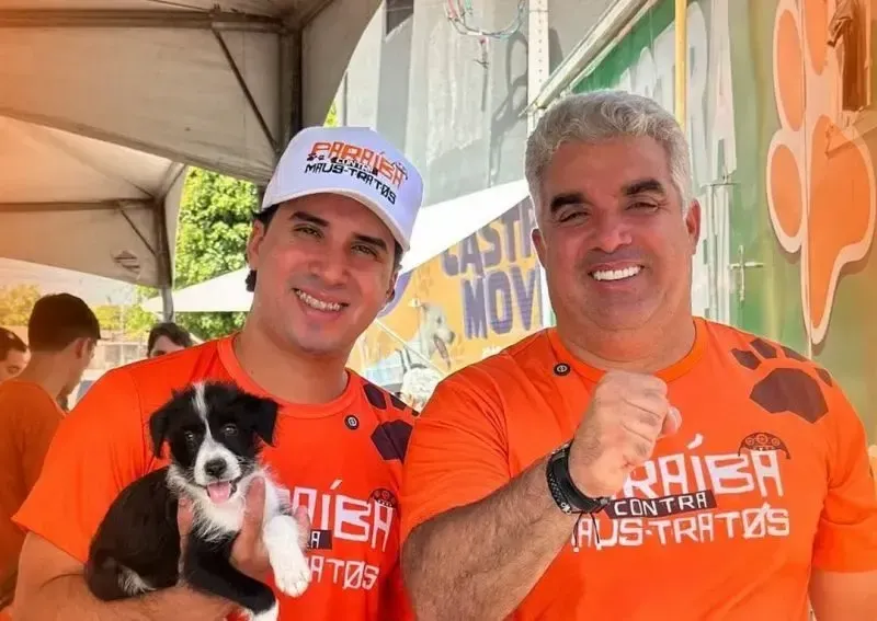 Guga Pet anuncia apoio a Lucas Ribeiro e pede exoneração de filho de secretaria de João Pessoa