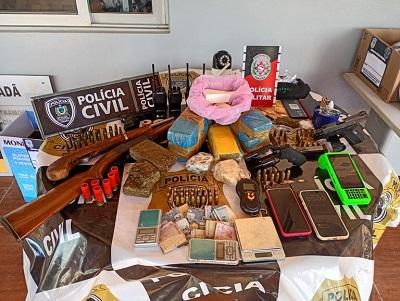OPERAÇÃO PILAR SEGURA: Polícia Civil deflagra operação para desarticular organização criminosa em Pilar e prende 11 pessoas