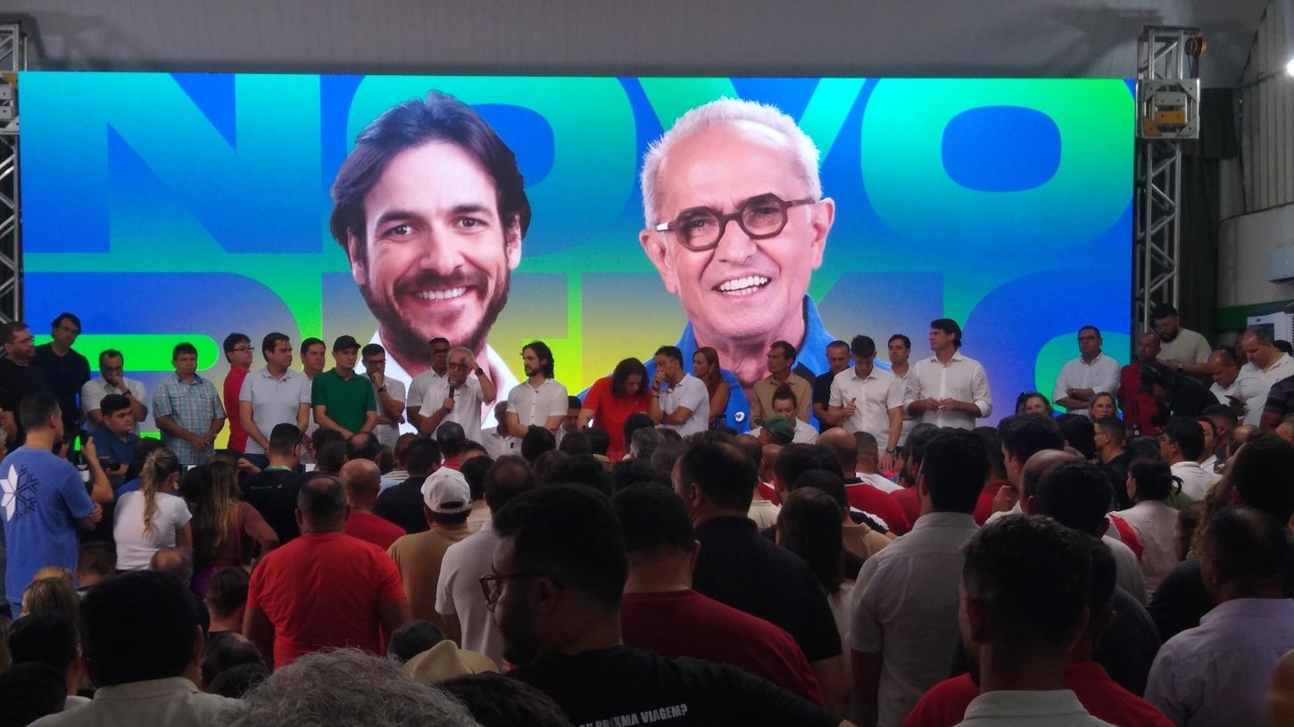 Pedro Cunha Lima(PSD) anunciou apoio a pré-candidatura de Cícero Lucena em evento nesta sexta-feira (30)