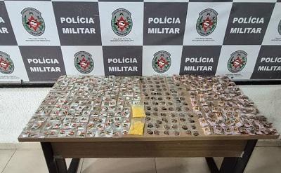 Polícia Militar apreende drogas durante incursão em comunidade da zona norte da Capital