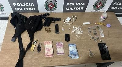 Polícia Militar frustra grupo criminoso e apreende arma de fogo após confronto, em JP