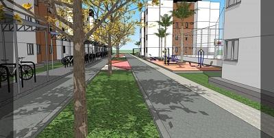Prefeito Cícero Lucena visita famílias beneficiadas pelo Programa Habitacional e canteiro de obras do Residencial Rio Jaguaribe