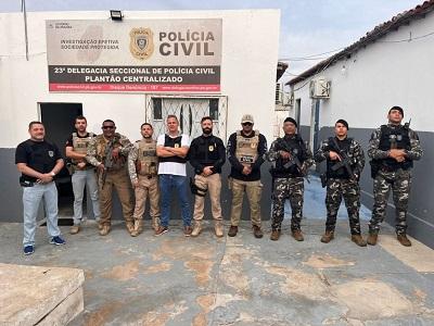OPERAÇÃO JUSTIÇA EM CURSO: Polícia Civil prende investigado com dois mandados de prisão em aberto