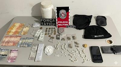 Polícia Militar prende suspeito por tráfico de drogas em Cubati